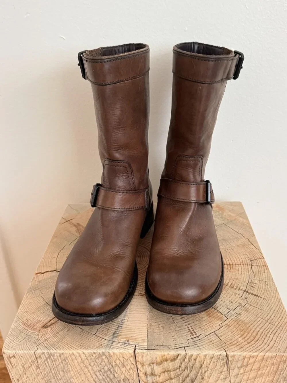 MOMA Italian Leather Boots 38